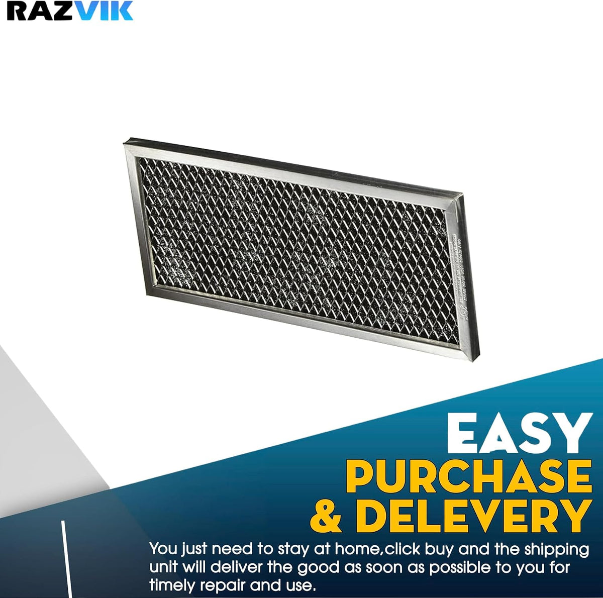 Charcoal Filter Replacement For General Electric PVM9179SK3SS PVM9179SK4SS PVM9195BVC01 PVM9195DF1BB PVM9195DF1CC PVM9195DF1WW PVM9195DF2BB Microwave