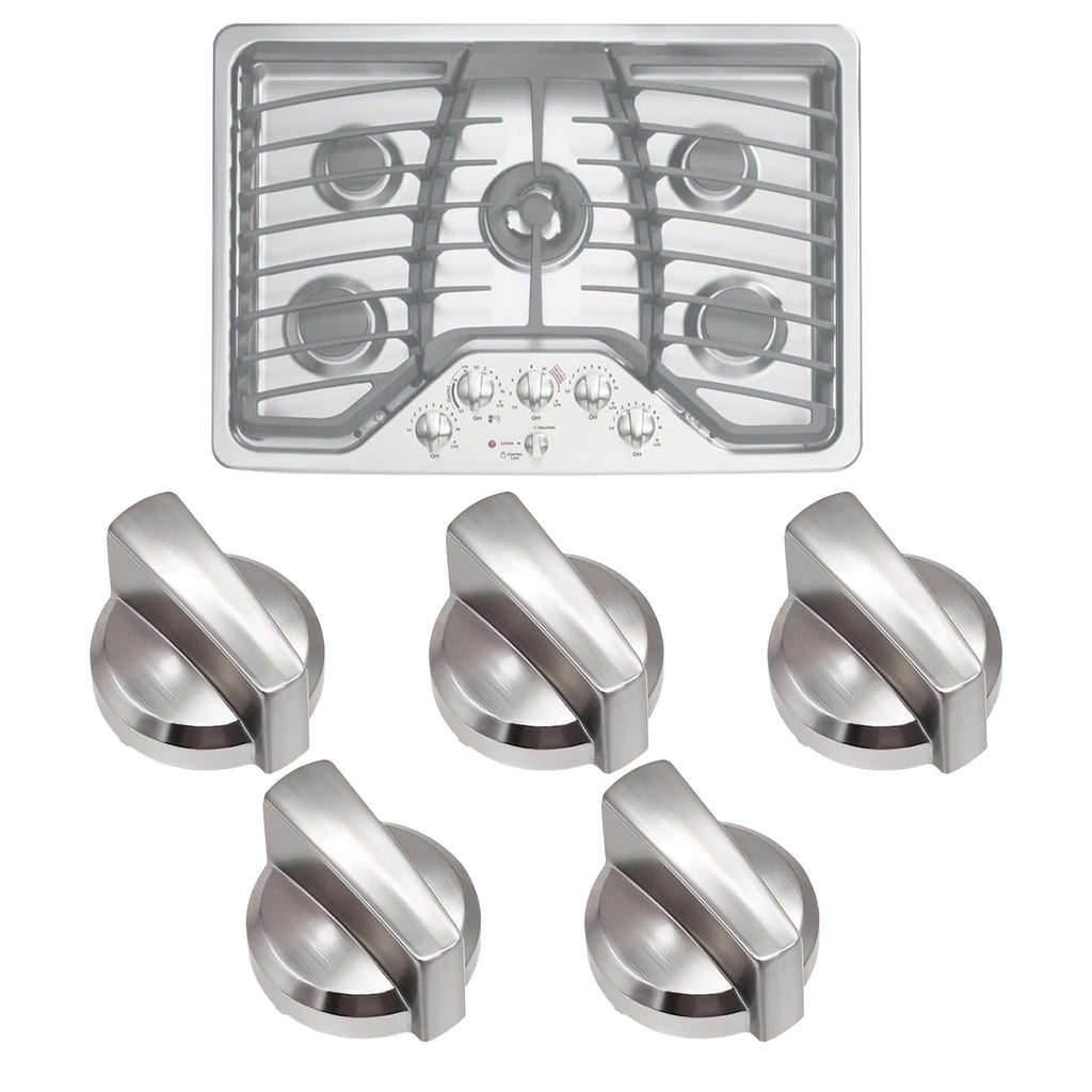 5PCS WB03X25796 Gas Cooktop Knob Compatible with GE Profile Stove Knobs