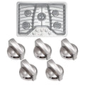 5PCS WB03X25796 Gas Cooktop Knob Compatible with GE Profile Stove Knobs