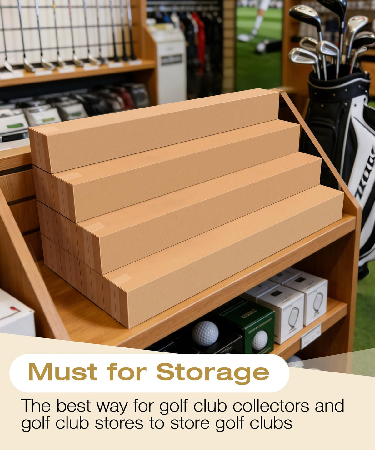 5 Pack Golf Club Shipping Boxes