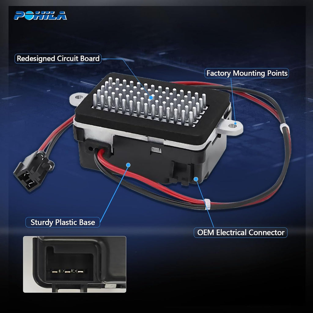 HVAC Control Module Blower Motor Resistor for Jeep Grand Cherokee WJ
