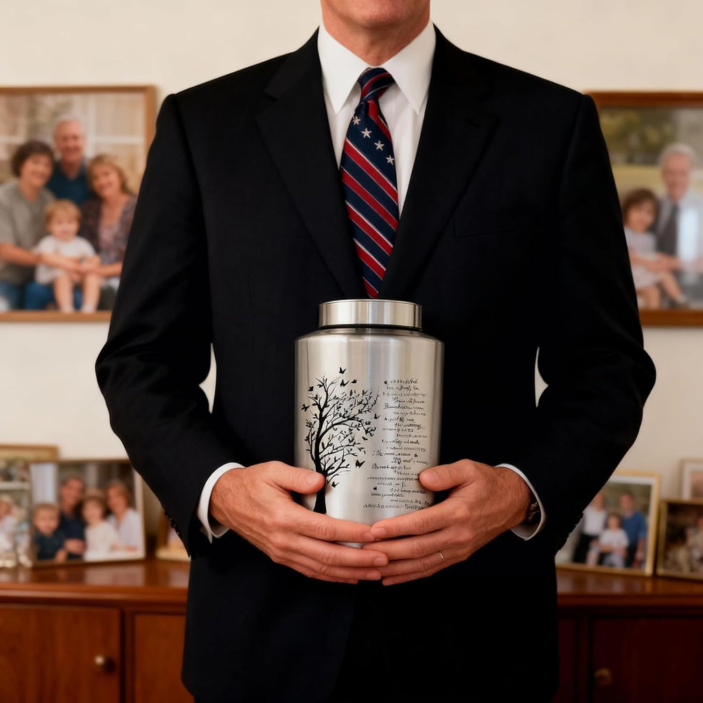 Large Cremation Urns for Human Ashes, for Adult Female & Male