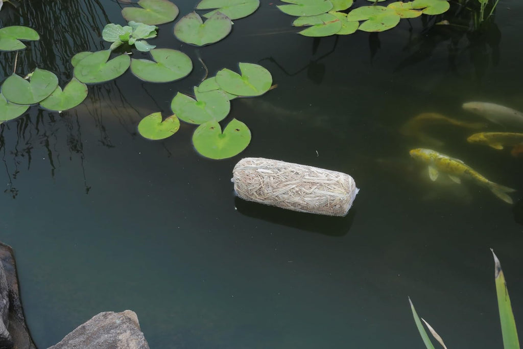 Clear-Water Barley Straw Pond Treatment, 2-Pack, Treats upto 2000 Gallons, 1000 Gallons per Bale