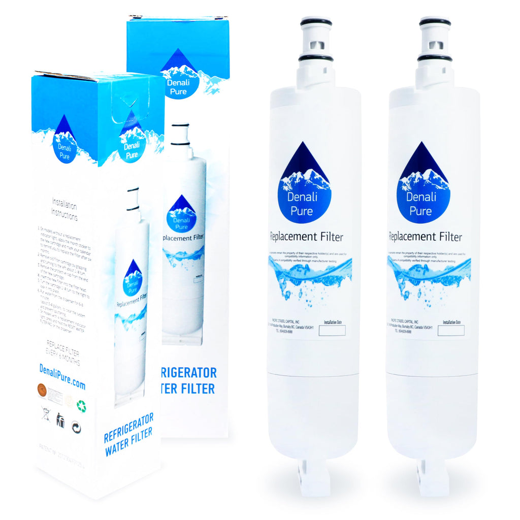 2-Pack Replacement for Whirlpool ED5FHEXNL00 Refrigerator Water Filter
