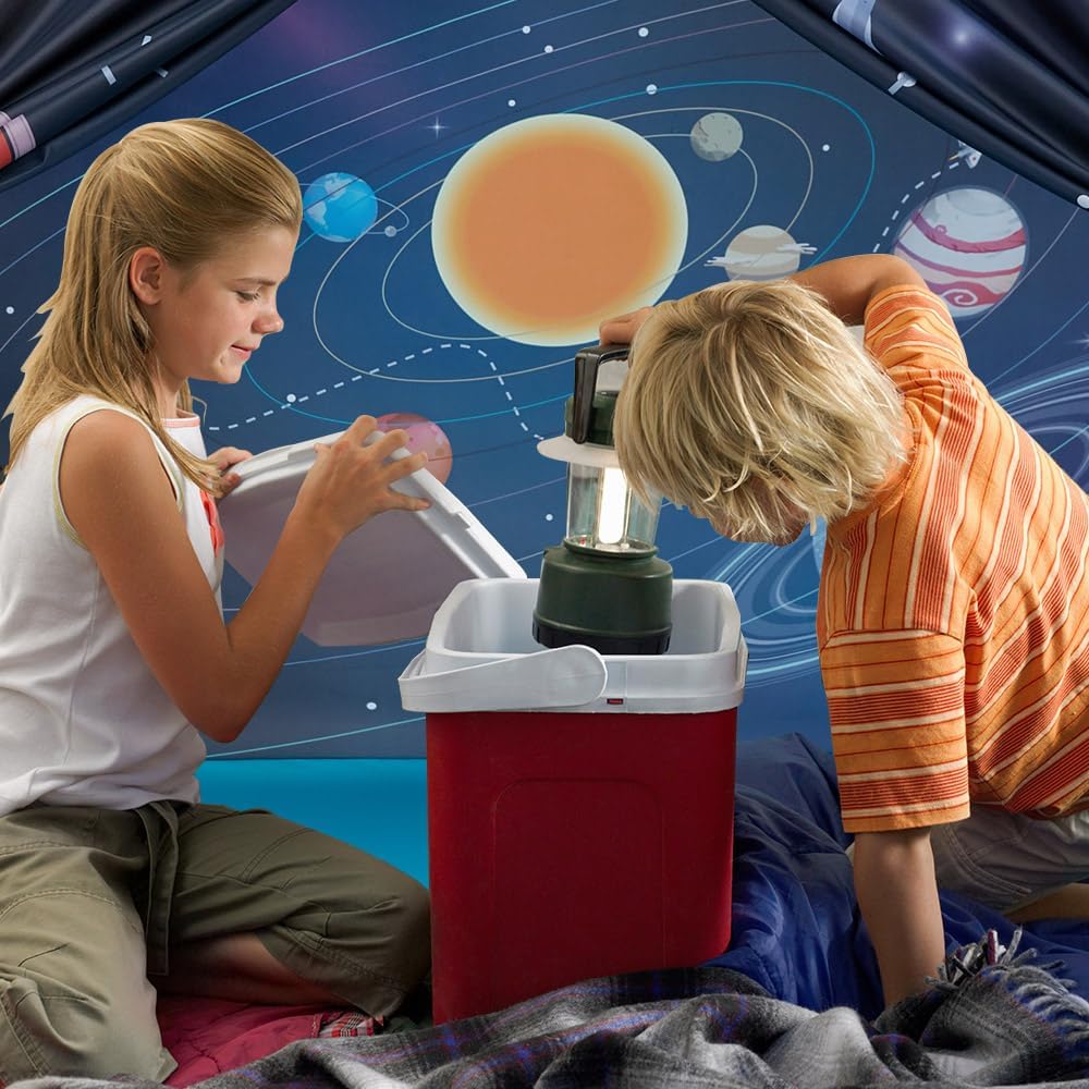 Space World Play Tent-Kids Galaxy Dome Playhouse for Boys and Girls Imaginative Play Popup Tent for Kids