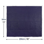 Moving Storage Packing Blankets, 80 x 72 Inches, Midnight, 4 Pack