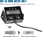 Runleader RL-HM011E Digital Hour Meter & Tachometer