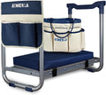 K5 Foldable Kneeler Seat - Heavy Duty (Detachable Cloud Kneeler Pad) - Garden Stool - 2 Large Tool Bags - Portable