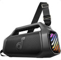 Boom 2 Plus Portable Speaker By Anker, 140W, 2+2 Channel, BassUp 2.0, 20H Playtime, Fast Charge, IPX7 Waterproof, RGB