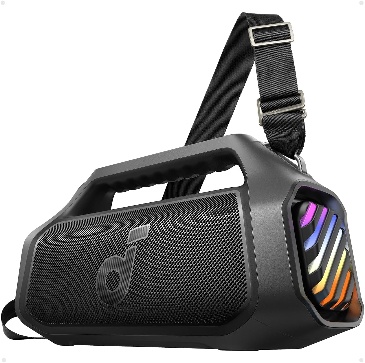 Boom 2 Plus Portable Speaker By Anker, 140W, 2+2 Channel, BassUp 2.0, 20H Playtime, Fast Charge, IPX7 Waterproof, RGB