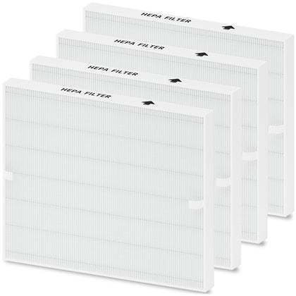 Replacement HEPA Filters Set for Coway Airmega AP-1512HH 200M, 4 Pack HEPA