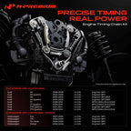 A-Premium Engine Timing Chain Kit W/Tensioner Compatible with VW, Audi 2.0L