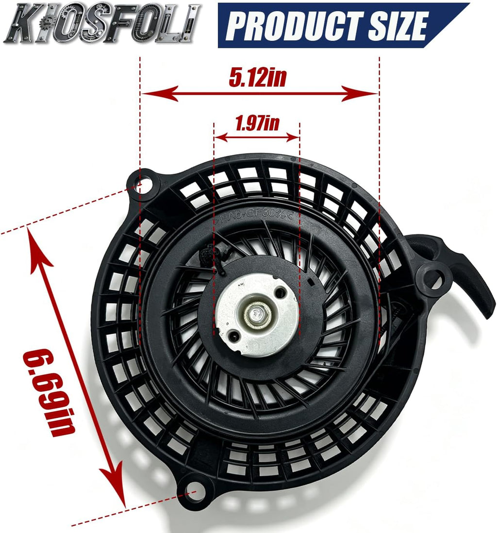 Pull Start Recoil Starter Assembly Compatible with MTD Cub Cadet