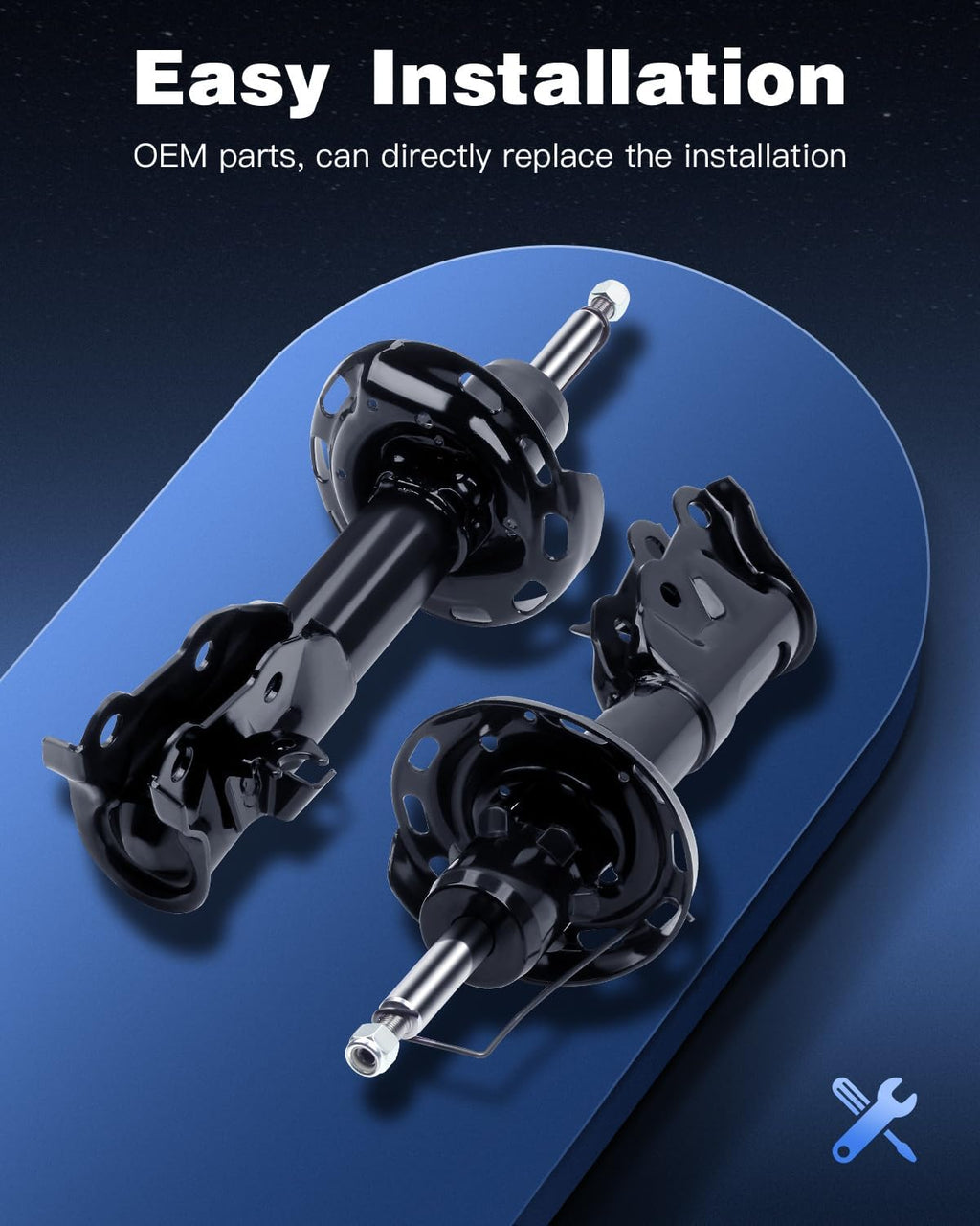 ECCPP shock Struts shock absorbers for 2006-2011 for Honda Civic