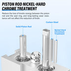 TAILONZ TN32-75 32mm x 75mm Double-Rod Cylinder