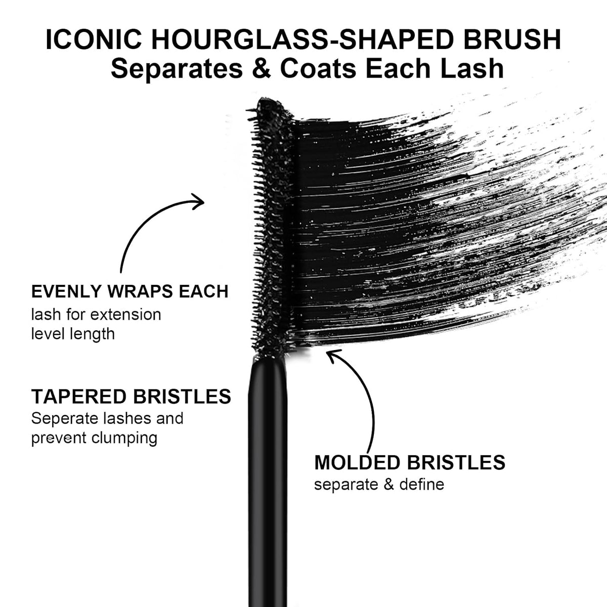 Mascara for Older Women, Tubing Mascara Black