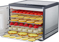 Food Dehydrator Machine for Jerky Beef: TINANA Stainless Steel Food Dryer for Meat - Digital Food Dehydrater for