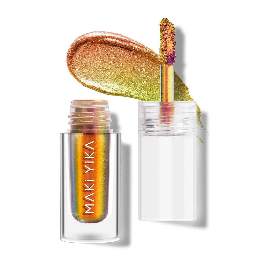 Glitter Eyeshadow Liquid Bronzer Gold Color Shifting Eyeshadows