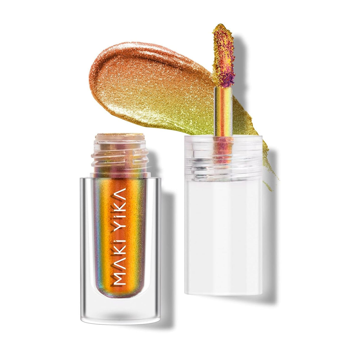 Glitter Eyeshadow Liquid Bronzer Gold Color Shifting Eyeshadows