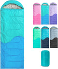 Sleeping Bag - 3 Seasons for Adults Boys Girls Camping Hiking - Warm Cold Weather Lightweight Portable with