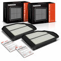 A-Premium 2-PC Front Engine Air Filter Compatible with Hyundai & Genesis