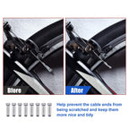 Universal Bike Brake Cable Kit Bicycle Cable Housing Set, Blue