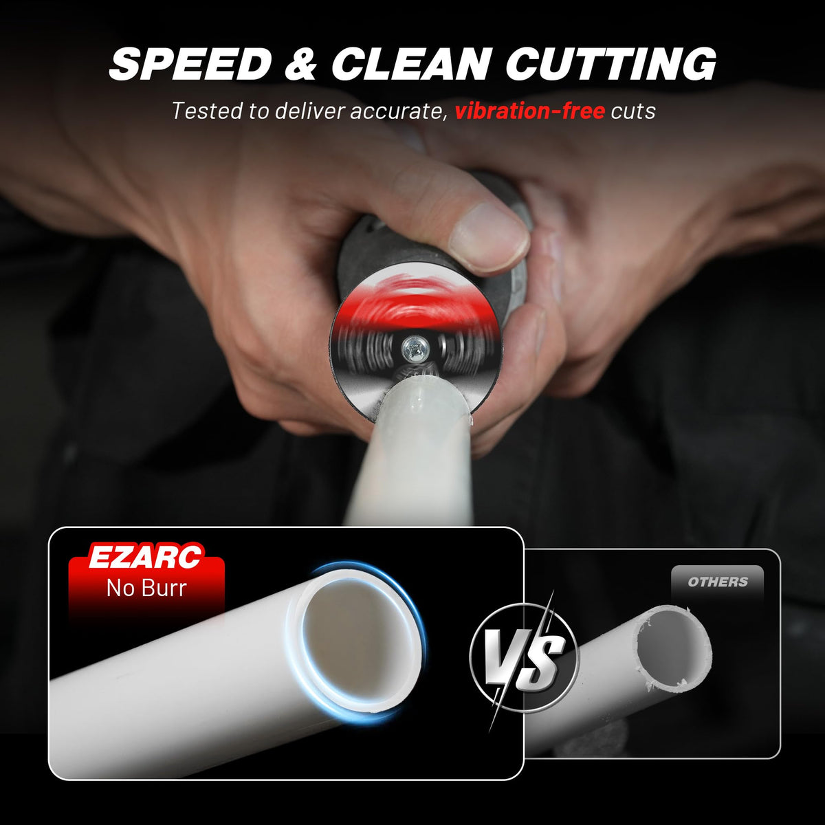 EZARC 1-1/2 Plastic Cutting Wheels with 1/8 Mandrels, 32-Pack