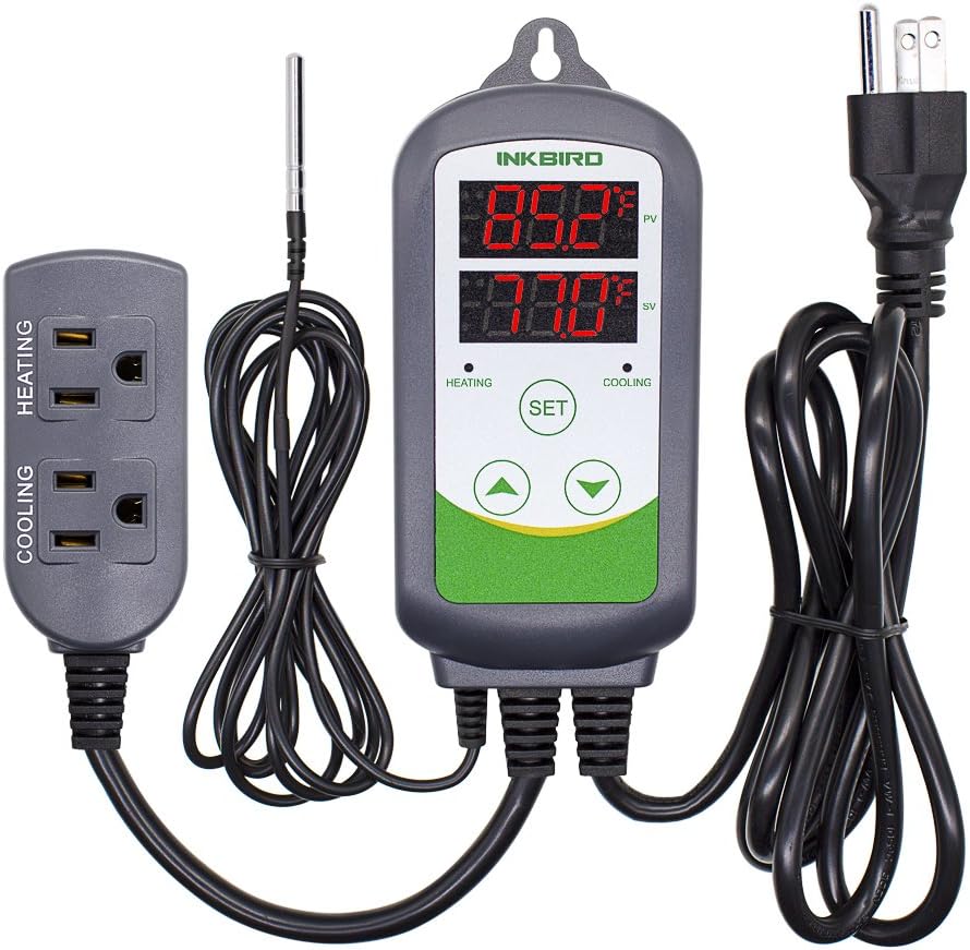 ITC-308 Temperature Controller with IHC-200 Humidity Controller