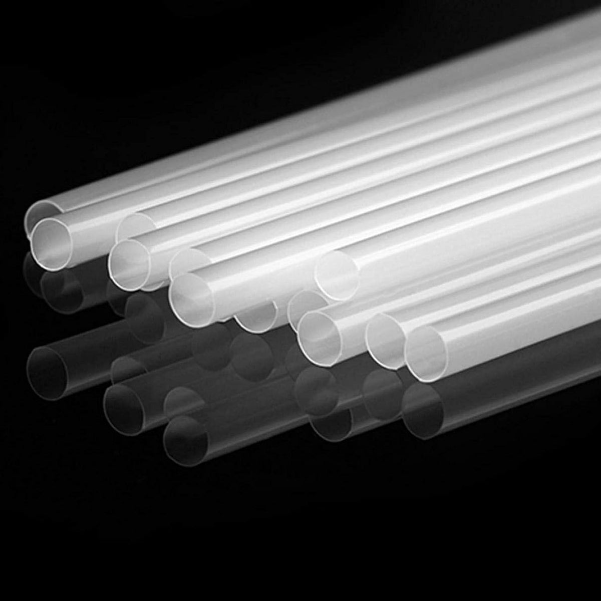 Clear Plastic Straws Individually Wrapped 1000 Pack - 8 inch Drinking Straw, BPA Free - Restaurant Style Disposable