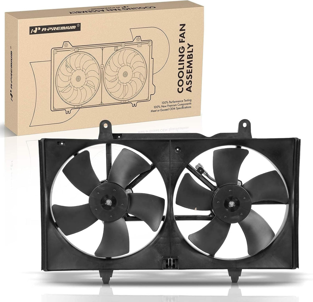 A-Premium Engine Radiator Cooling Fan Assembly