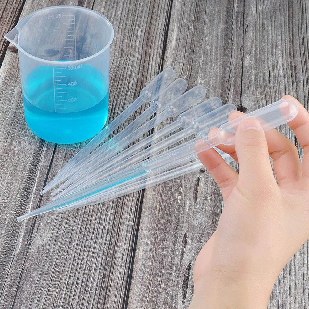 Plastic pippets Dropper 10ml 20Pcs, Large Pipette Dropper for Lab Measuring and distributing Liquid