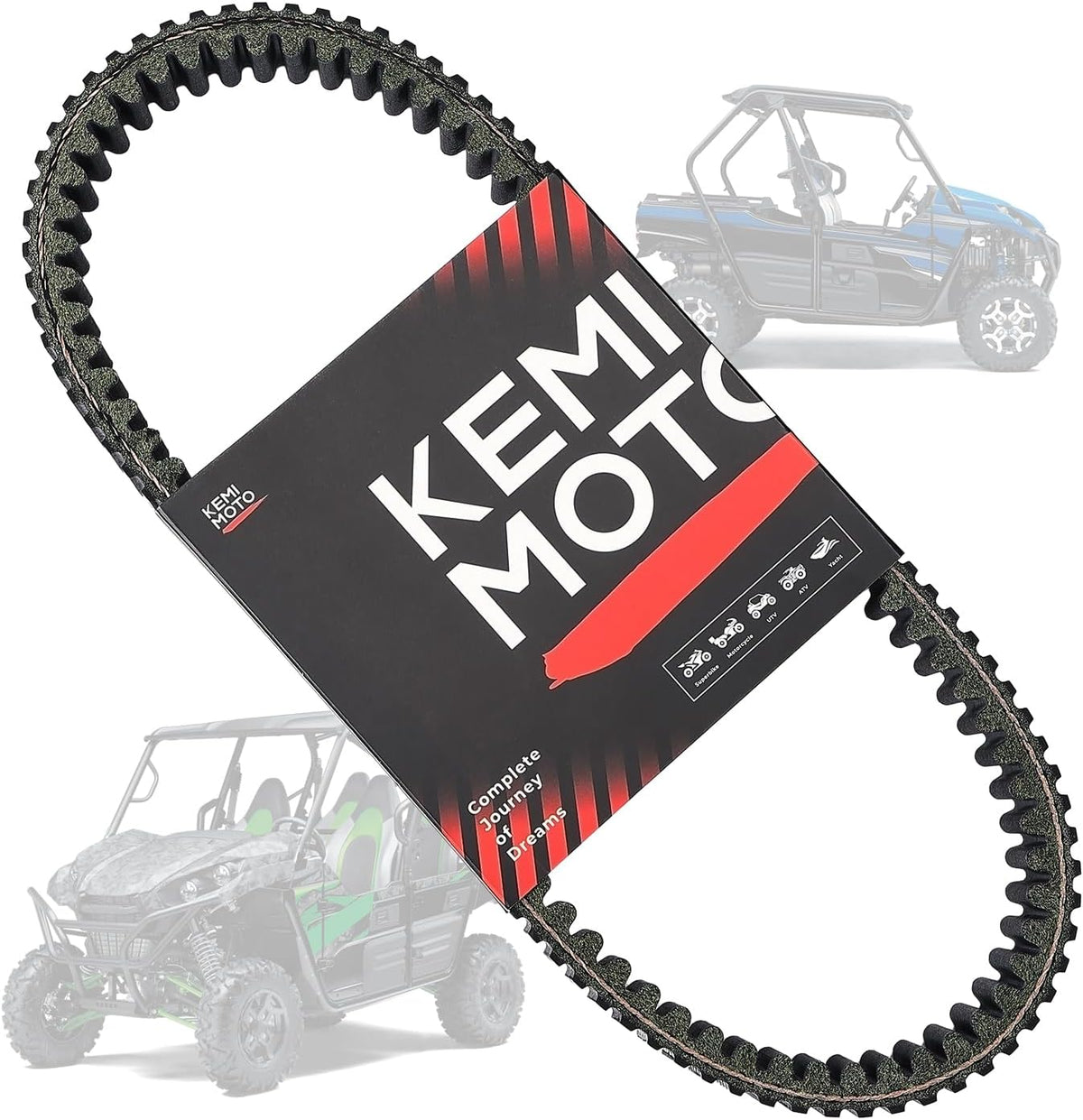 KEMIMOTO CVT Drive Belt Heavy-Duty Compatible with Kawasaki Teryx 800