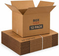 Large Moving Boxes 20"L x 20"W x 15"H 12-Pack - Corrugated Cardboard Box for Shipping, Mailing, Packing, Packaging