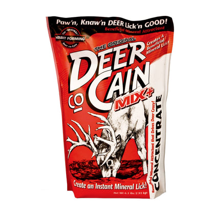 Deer Co-Cane Powder Mix 6.5 lb Deer Mineral Attractant - Fast & Easy to Use All Year-Round Concentrated Mineral Lick