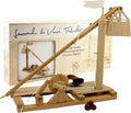 Leonardo da Vinci Trebuchet STEM Kit – Build Your Own Medieval Siege Engine – Educational Wooden Model for Teens &