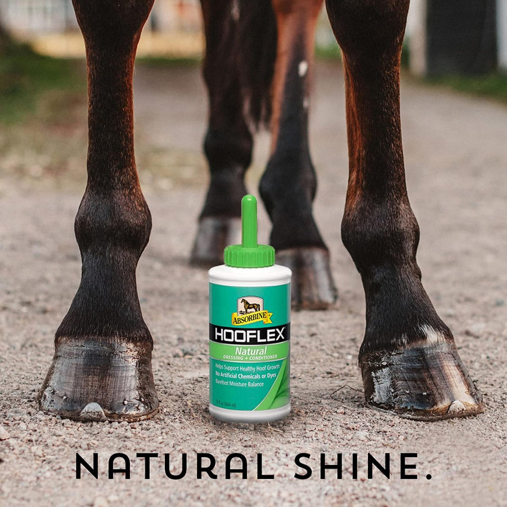 Hooflex All Natural Horse Hoof Dressing & Conditioner, 15 fl oz