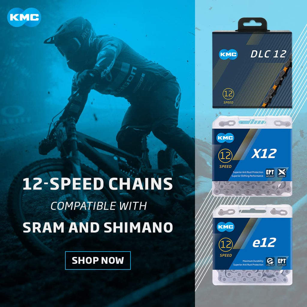 X12 12-Speed High-Performance Bicycle Chain, Silver