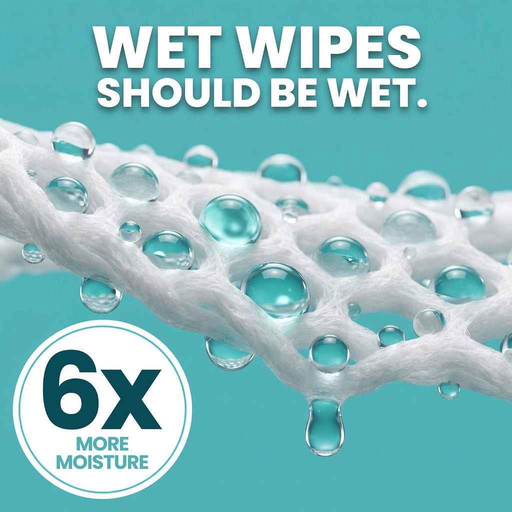 Extra Large Body Wipes for Adults Bathing No Rinse - 80 Ultra Thick Disposable Shower Wipes for Men, Women & Elderly