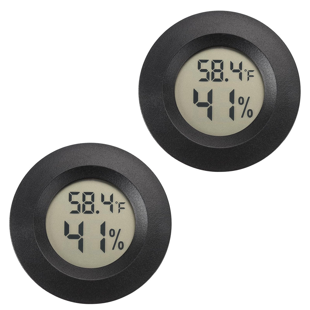 Digital Hygrometer Thermometer Room Indoor Thermometer 2 Pack