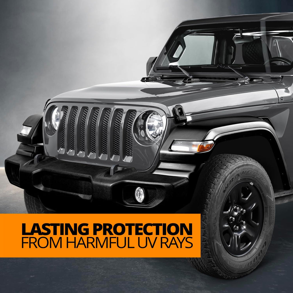 Ceramic Trim Coat Kit - Quick Plastic Trim Restorer - Ceramic Coating Guaranteed Restoration to Last Over 200 Washes