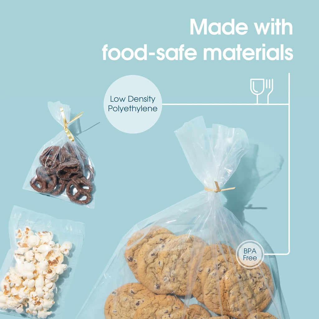 4x12 Plastic Bags, 1000 Count - Open-End Flat 2 Mil, Spartan Industrial