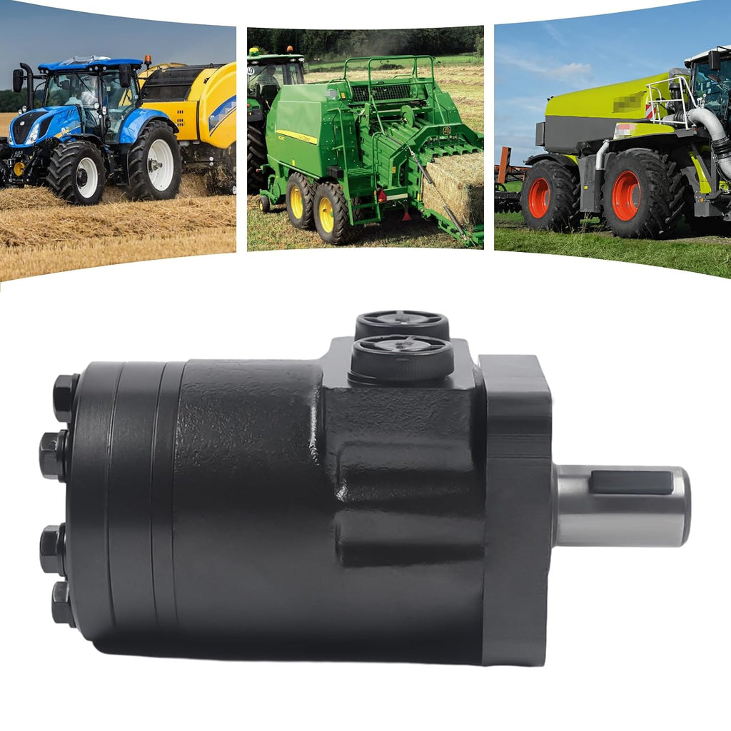 Hydraulic Motor Engine Hydraulic Motor for Char-Lynn 101-1003-009, Eaton 101-1003, 1/2 NPTF Dryseal Pipethread Ports