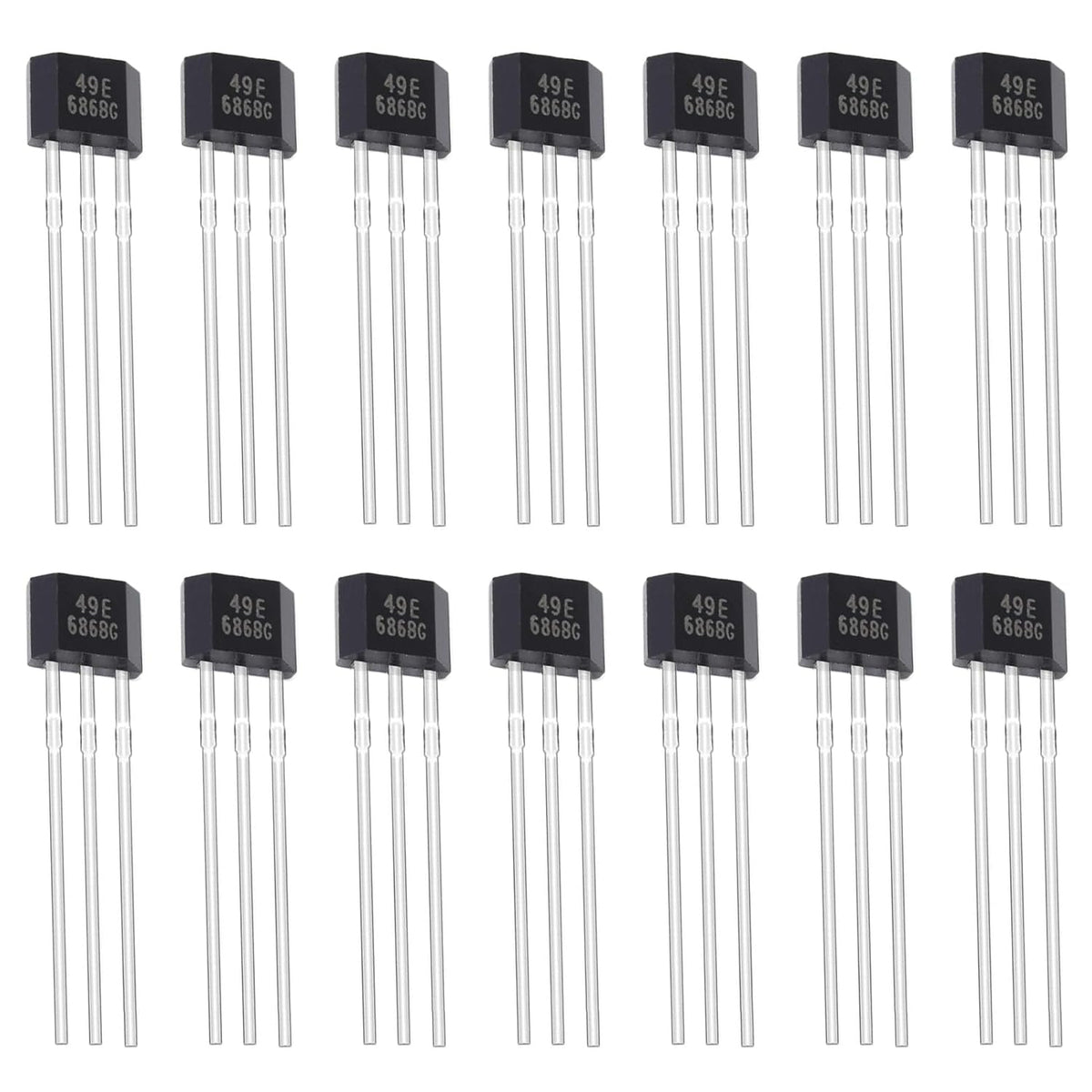 20Pcs 49E OH49E SS49E S49E TO-92S Hall Effect Sensor 3Pins Magnetic Detector