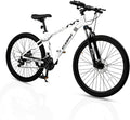 Hardtail Mountain Bike, 26 Inch Wheels Outdoor Cycling Bike, 7-Speed Trigger Shifter, Knobby Mountain Tires