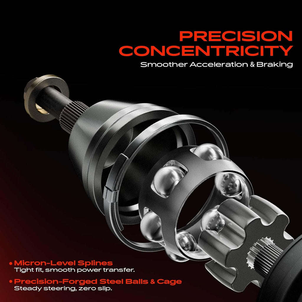 A-Premium Front Driver or Passenger Side CV Axle Shaft Assembly