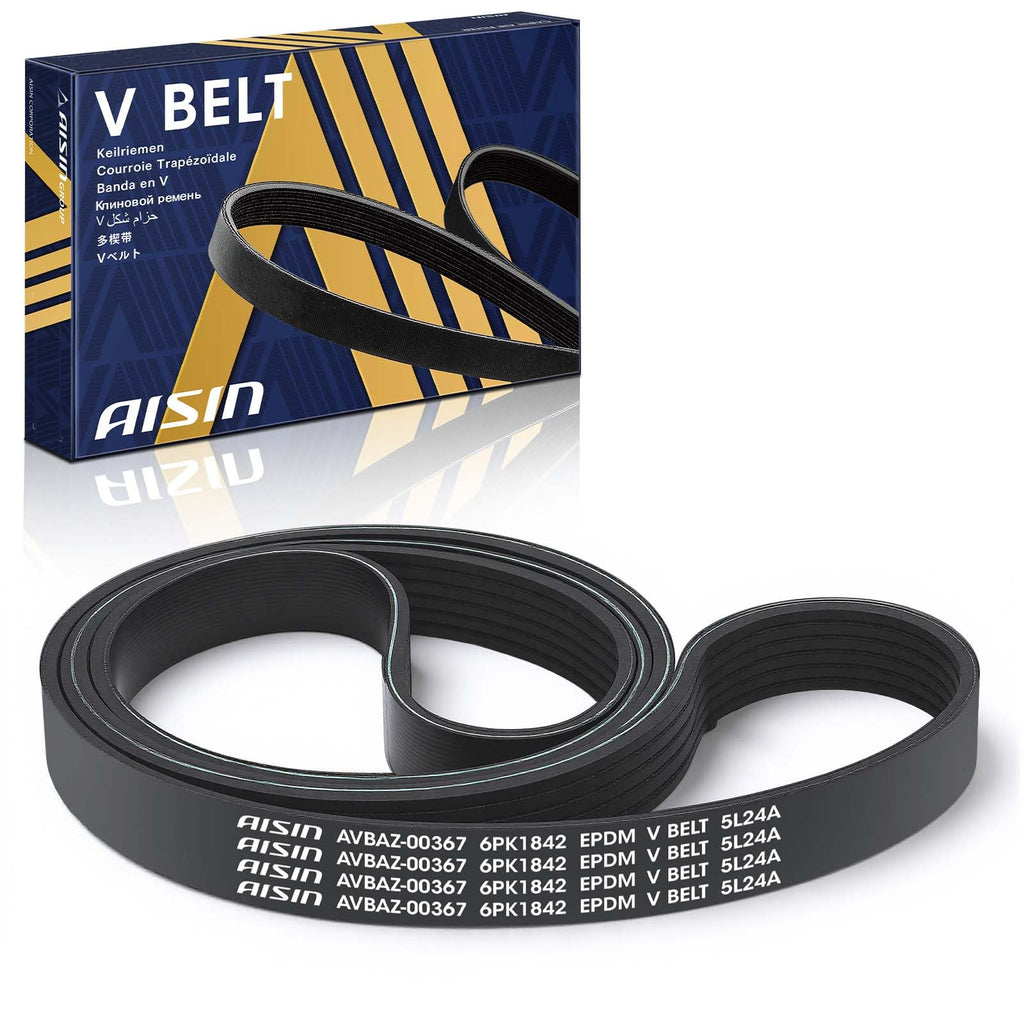 AISIN AFTERMARKET AVBAZ-00367 Serpentine Belt 72.64" Length