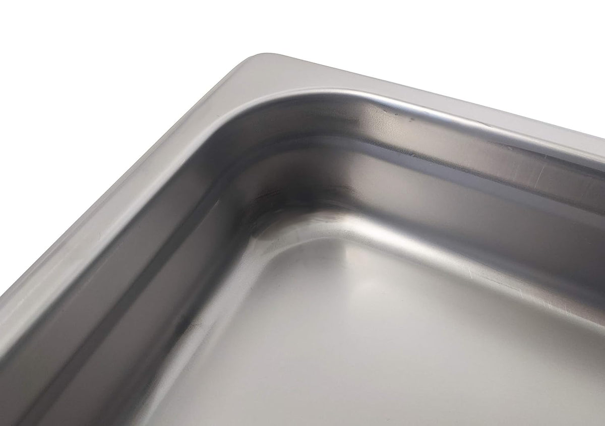 2.5" Deep Full Size Stainless Steel Anti-Jam Steam Pan (NJP-1002)