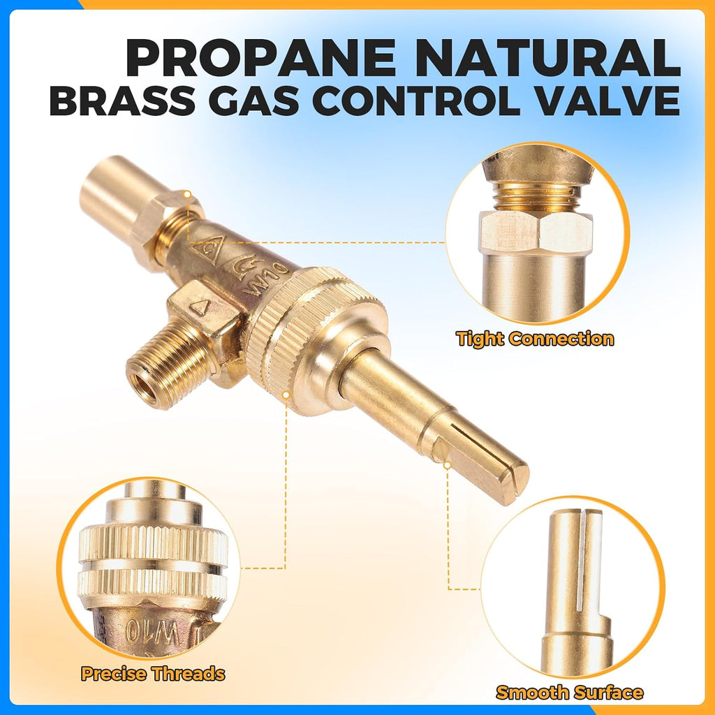 Propane Natural Brass Gas Control Valve