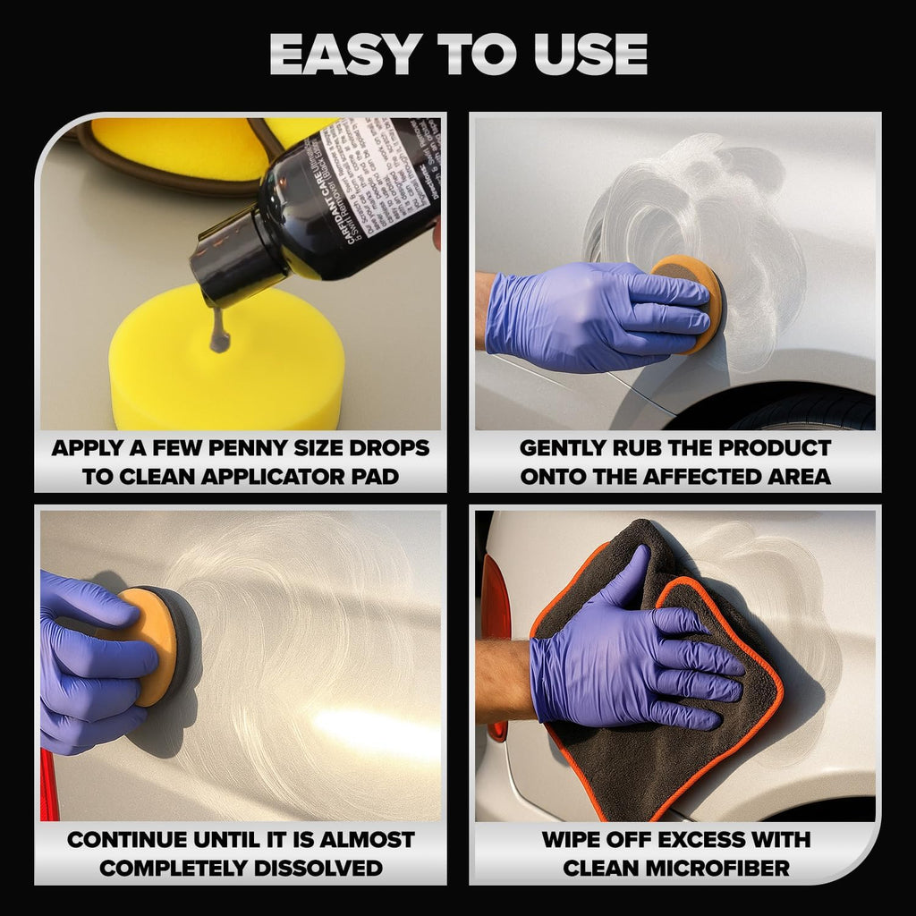 Gray and Silver Scratch and Swirl Remover Kit, Car Scratch Remover for Deep Scratches with Buffer Pad, Rubbing