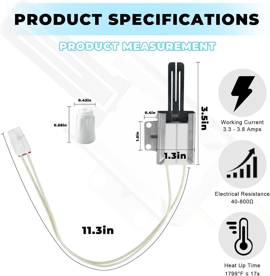 MEE61841401 Oven Igniter Replacement for LG LRG3095ST LRG3061ST LSG4513ST